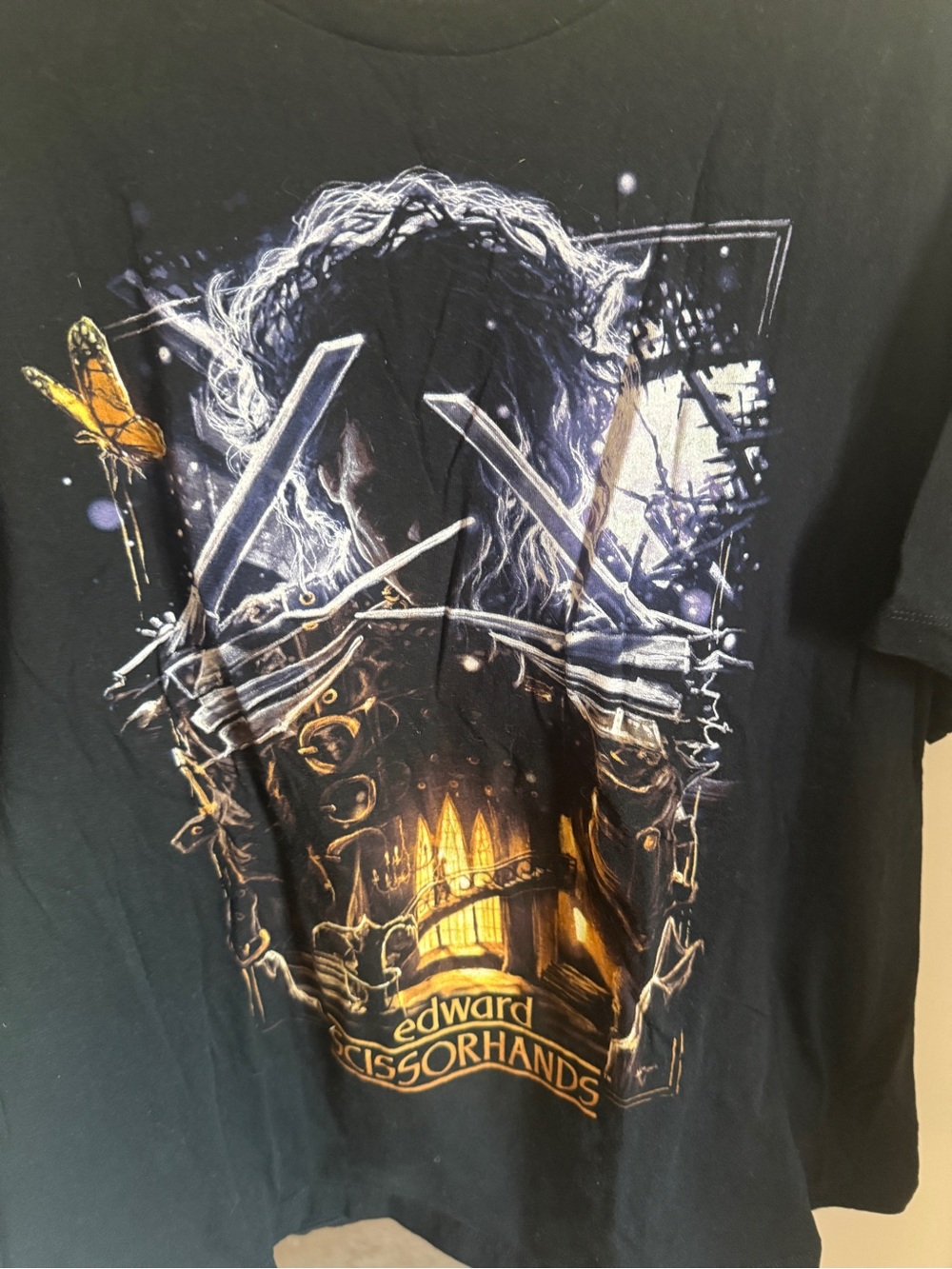 Edward Scissorhands x Cavity Colors tee